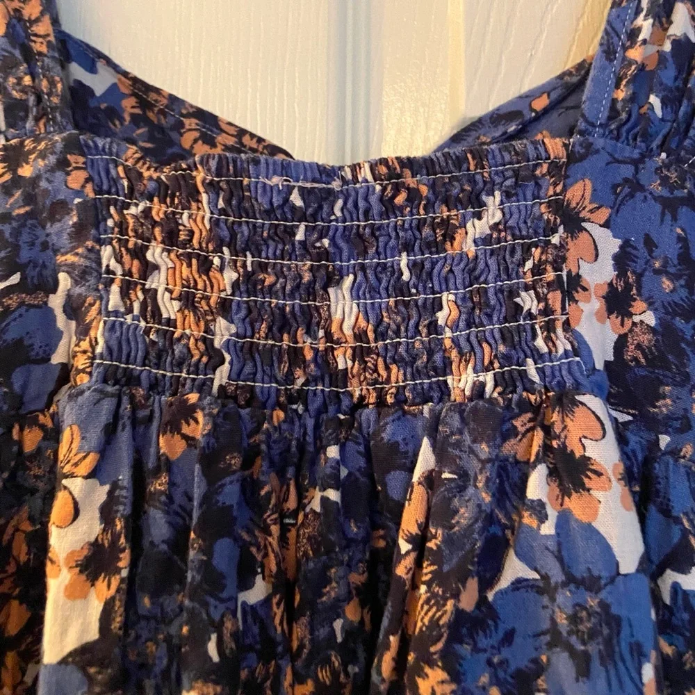 Free People Pattern Play Floral Mini Dress